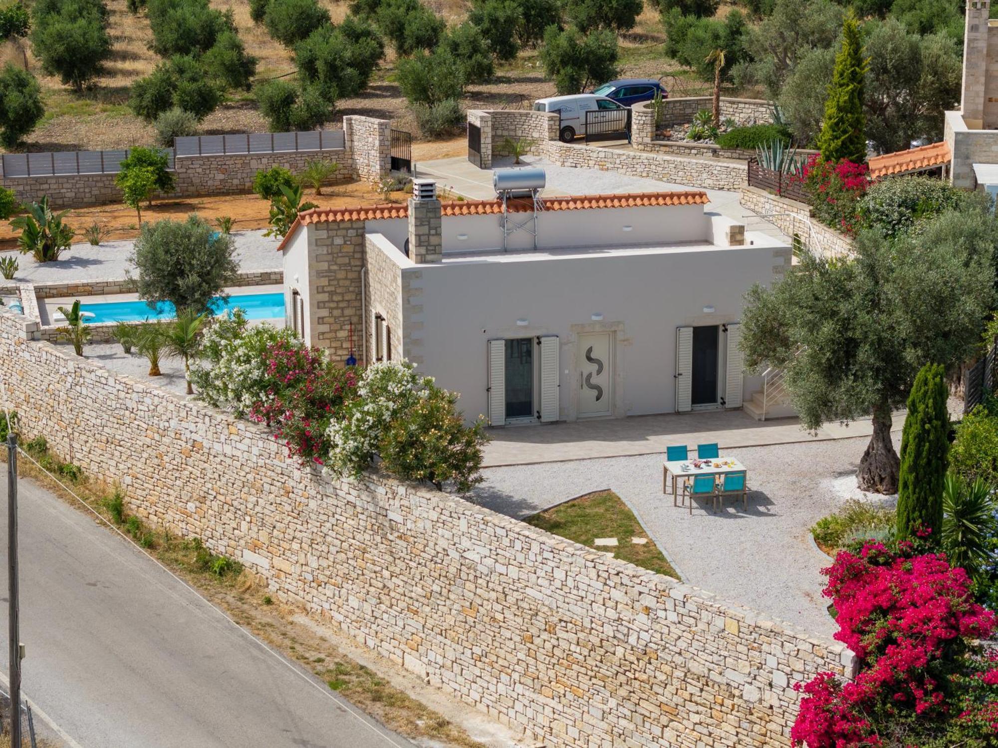 Villa Vasiliki Private Pool Erfoi Extérieur photo